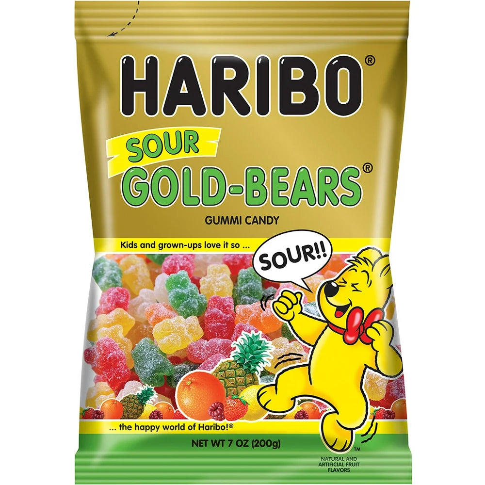 Haribo Sour Gold Bears 70g