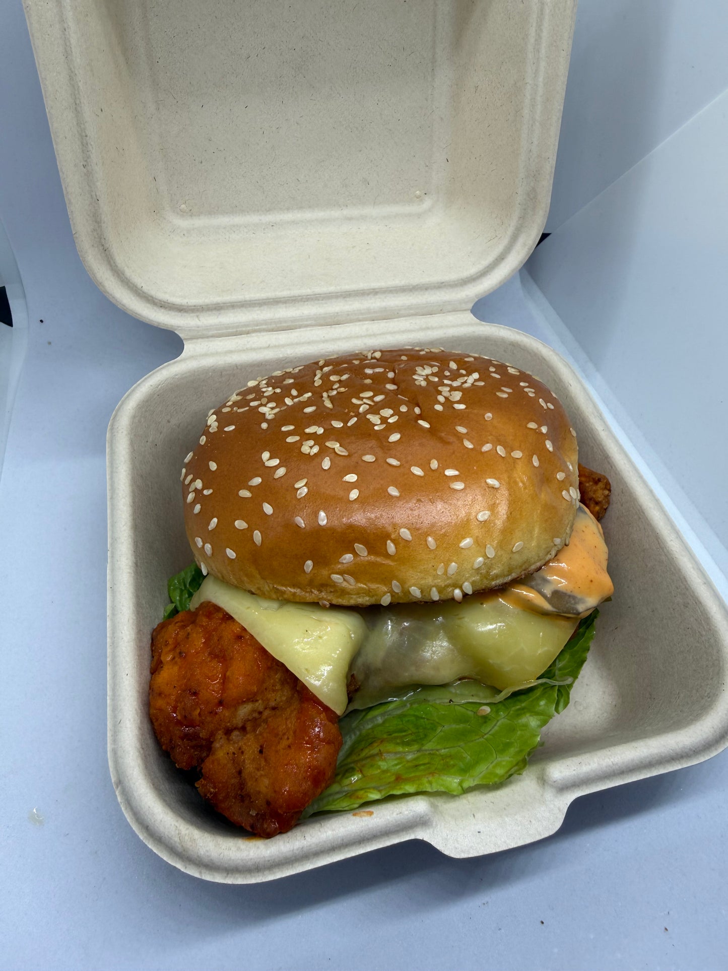 Buffalo Chicken Burger