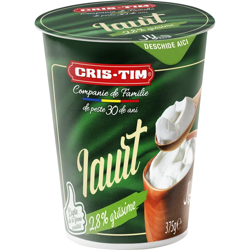 Cris-Tim Iaurt 2.8% 375g