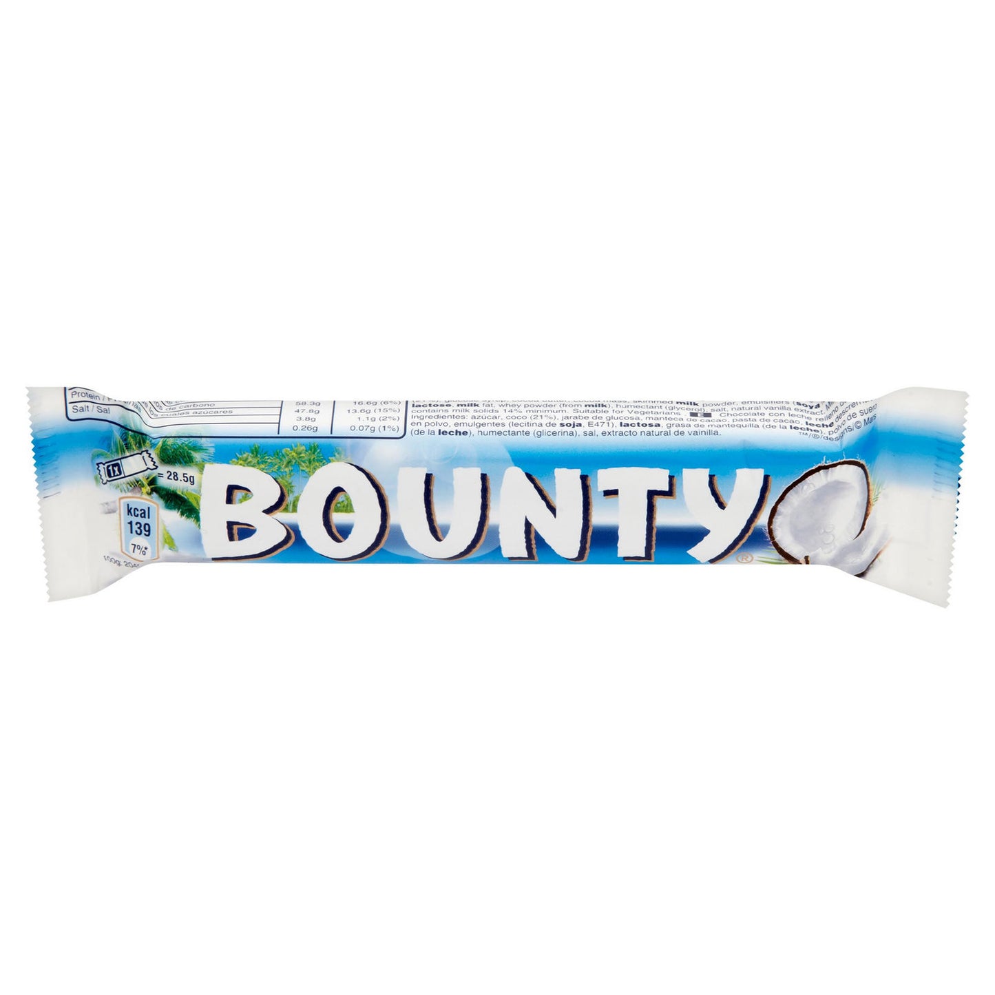 Bounty Coconut Milk Duo Bar 57g