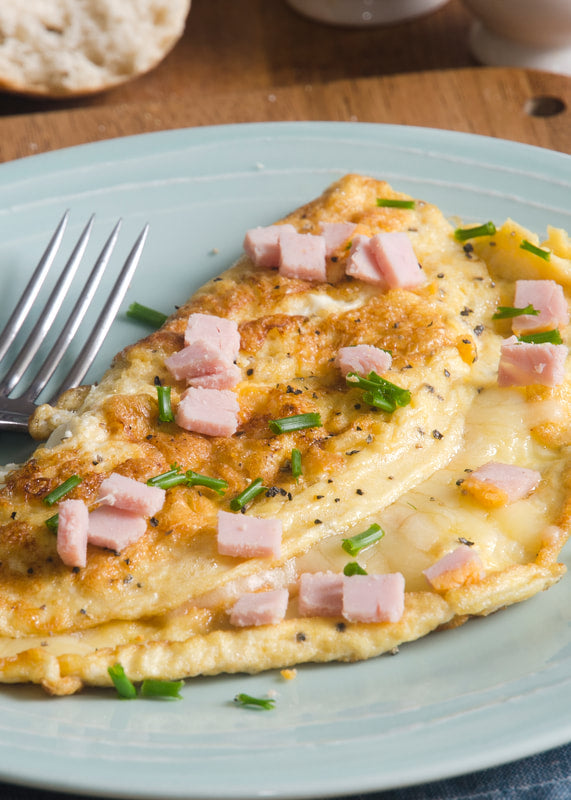 Ham and Cheese Omelette