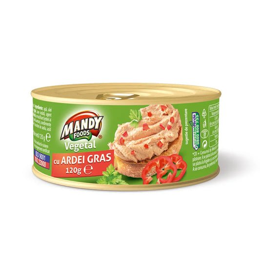 Mandy Pate Vegetal Ardei Gras 120g