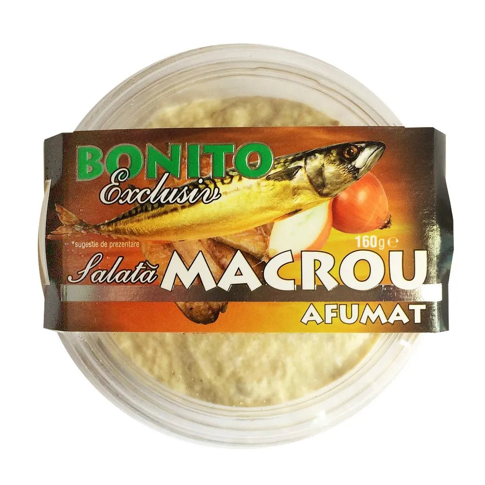 Bonito Salata Exclusiv Macrou Afumat 160g