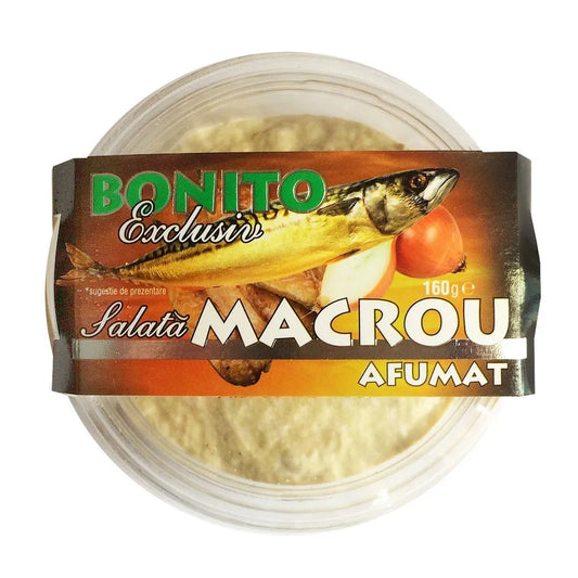 Bonito Salata Exclusiv Macrou Afumat 160g