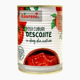 Raureni Rosii Descojite Cuburi 400ml