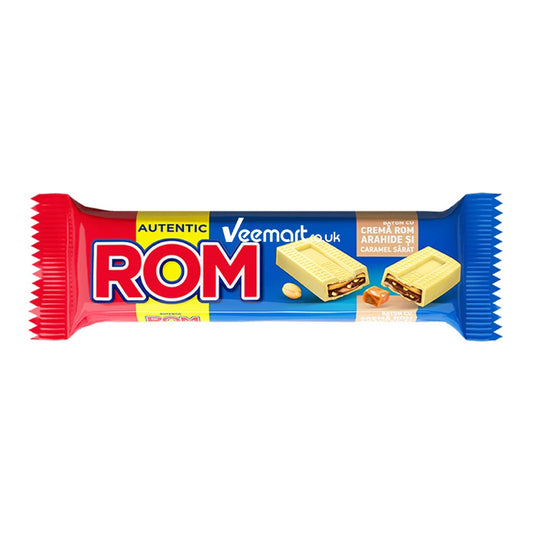 Rom Alb Arahide Si Caramel Sarat 44g