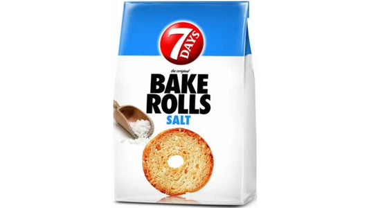 7 Days Bake Rolls Salt 80g