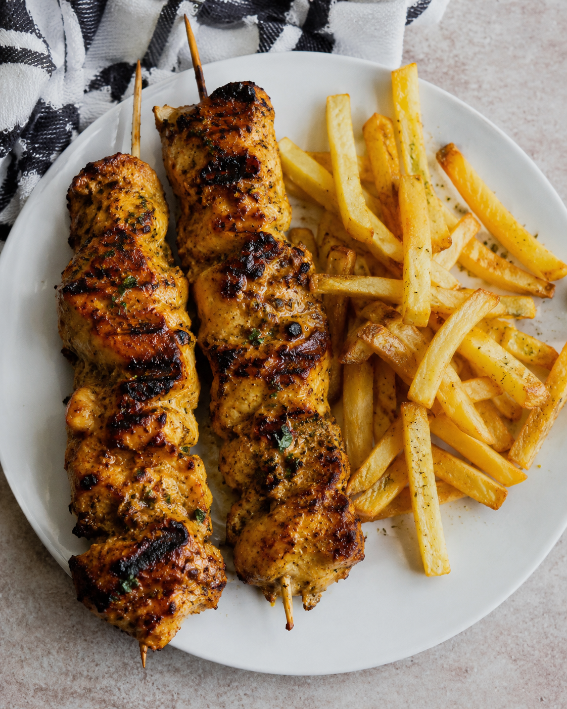 Meniu Frigărui de Pui / Chicken Skewers Menu