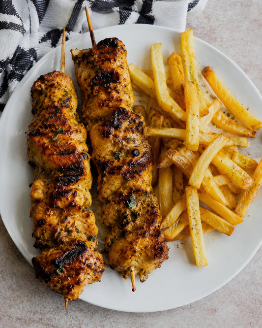 Meniu Frigărui de Pui / Chicken Skewers Menu