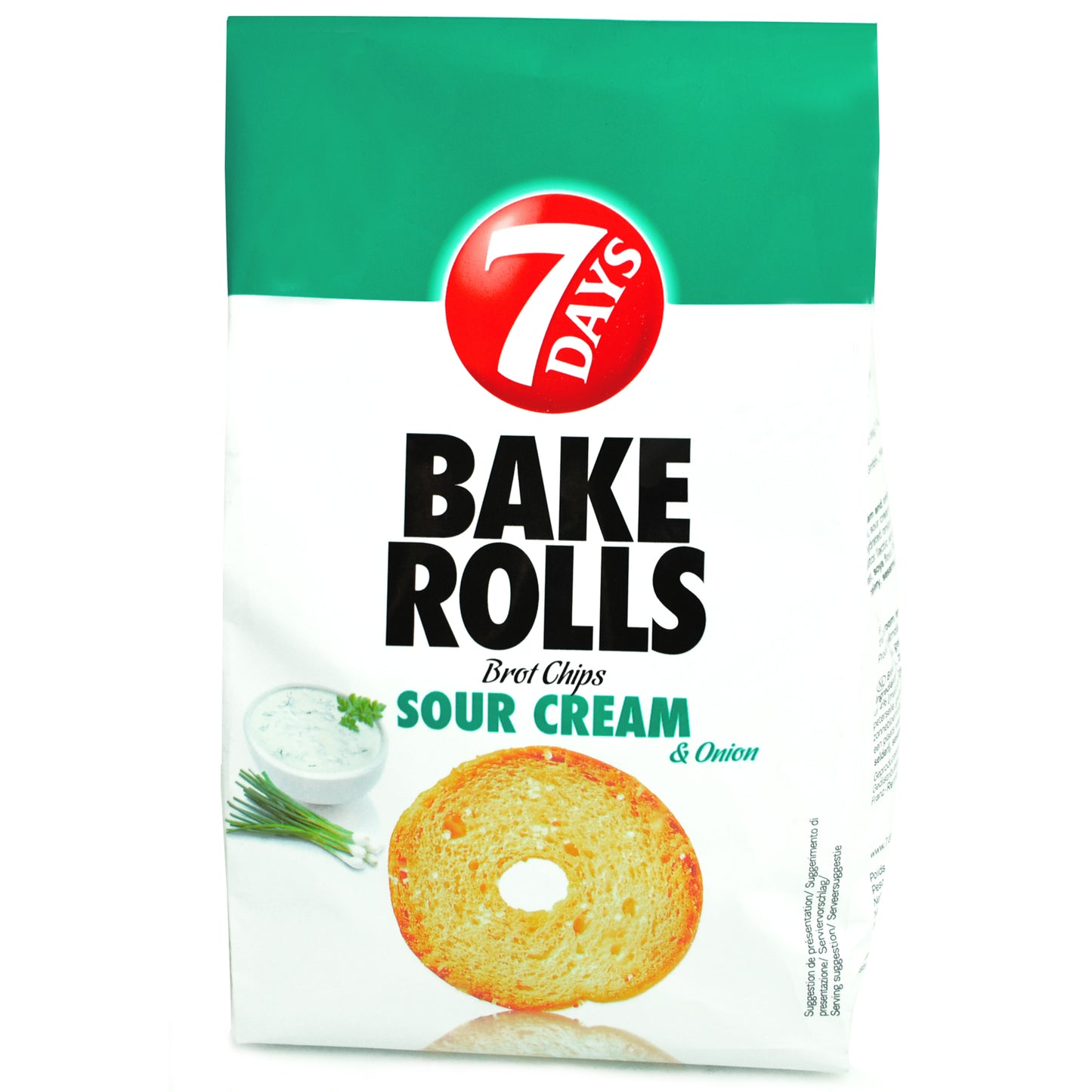7 Days Bake Rolls Sour Cream 80g