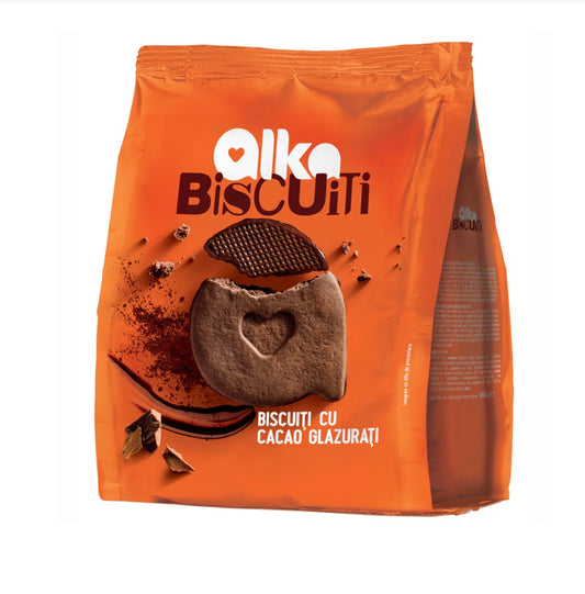 Alka Biscuitii Casei Cacao Glazura