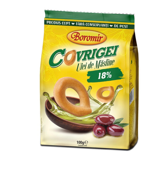 Boromir Covrigei Cu Sare Si Ulei Masline