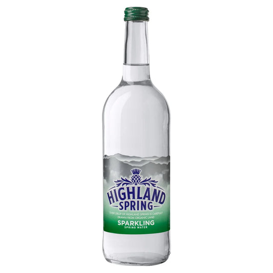 Highland spring sparkling water