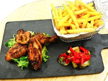 Grilled chicken wings