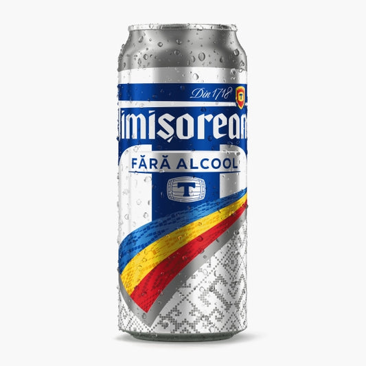 Timisoreana Fara Alcool Doza 0.5L