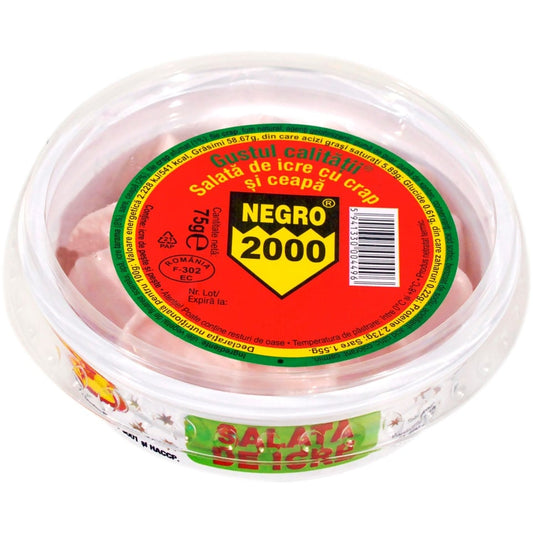 Negro Salata Icre Crap Ceapa