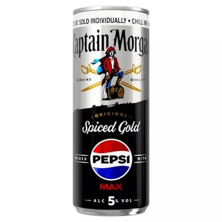 Pepsi Captain Morgan 250ml