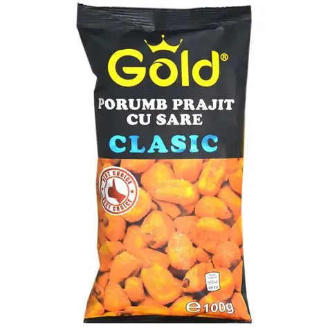 Gold Porumb Prajit Sare 75g