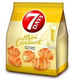 7 Days Mini Croissant Sampanie 185g