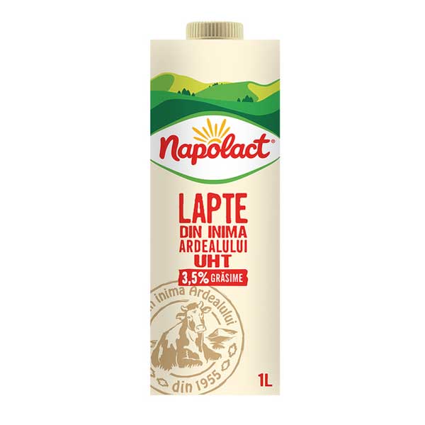 Napolact Lapte UHT 3.5% 1L