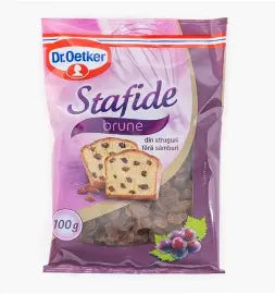 Dr. Oetker Stafide Brune 100g