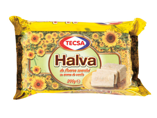Tecsa Halva Floarea Soarelui Vanilie 200g