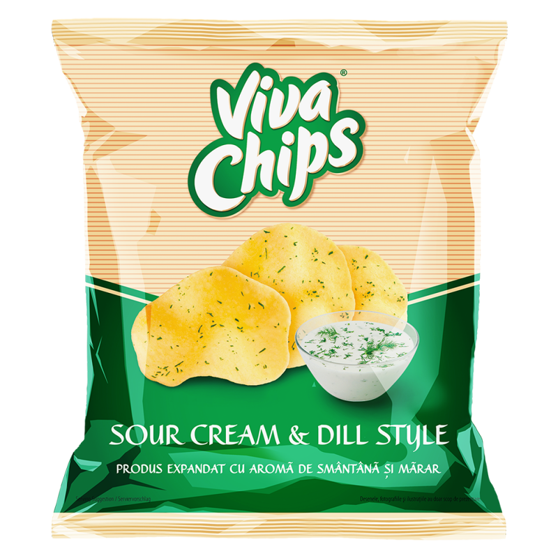 Viva Chips Smantana Marar 100g