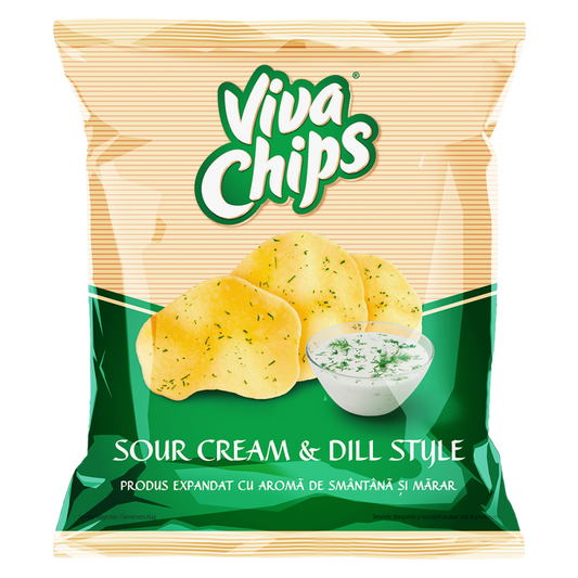 Viva Chips Smantana Marar 100g