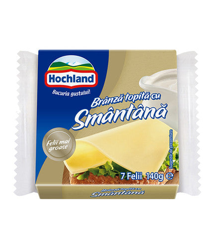 Hochland Branza Topita Felii Smantana 140g