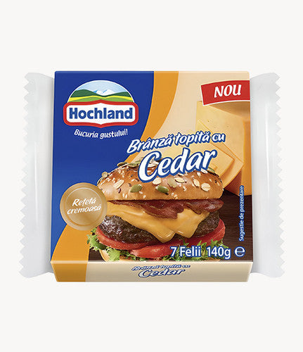 Hochland Branza Topita Felii Cedar 140g