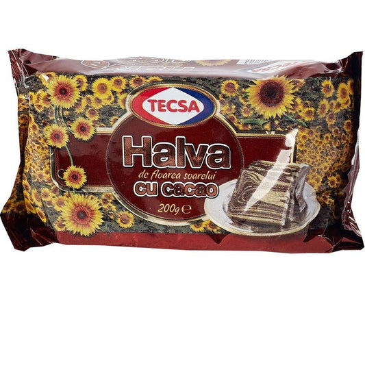 Tecsa Halva Floarea Soarelui Cacao 200g