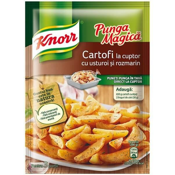 Knorr Punga Magica Cartofi Usturoi Rozmarin 30g