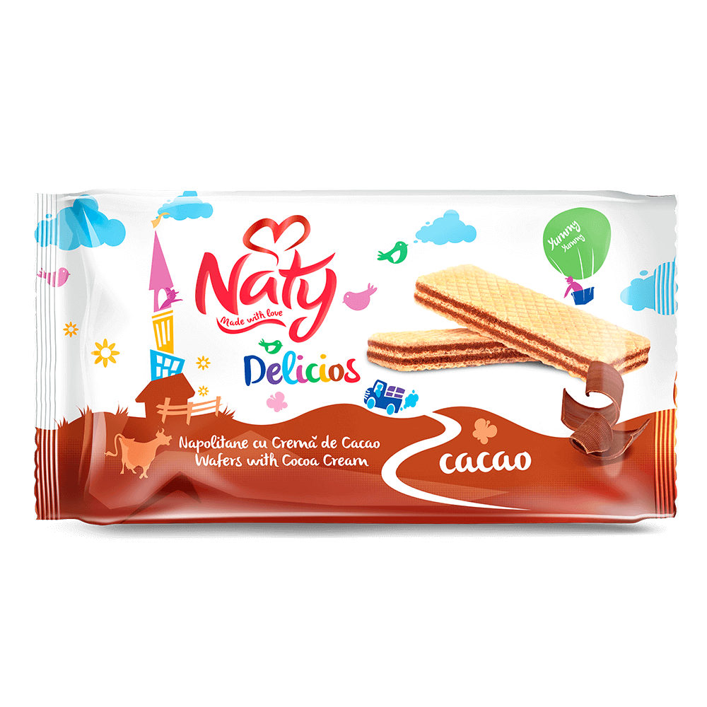 Naty Wafers Cacao 160g