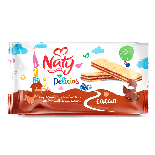Naty Wafers Cacao 160g